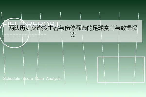 两队历史交锋按主客与伤停筛选的足球赛前与数据解读